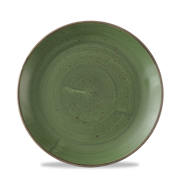 Churchill Stonecast Teller Coupe 21,7 cm, Sorrel Green