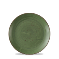 Churchill Stonecast Teller Coupe 16,5 cm, Sorrel Green