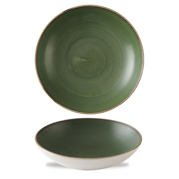 Churchill Stonecast Schüssel Coupe 24,8 cm, Sorrel Green