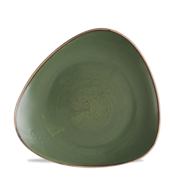 Churchill Stonecast Teller Triangle 22,9 cm, Sorrel Green