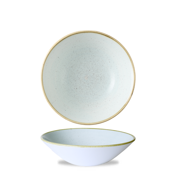 Churchill Stonecast Tiefe Coupe Schale 19,6 cm, Duck Egg