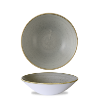 Churchill Stonecast Tiefe Coupe Schale 22,2 cm, Grey