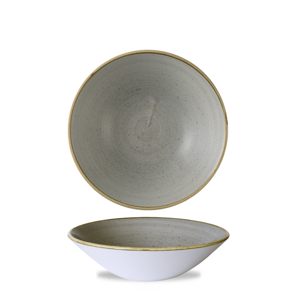 Churchill Stonecast Tiefe Coupe Schale 19,6 cm, Grey