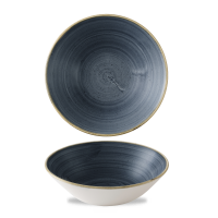 Churchill Stonecast Tiefe Coupe Schale 22,2 cm, Blueberry
