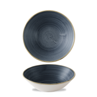 Churchill Stonecast Tiefe Coupe Schale 19,6 cm, Blueberry