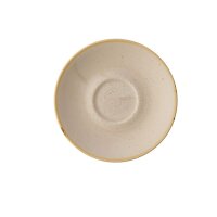 Churchill Stonecast Cappuccino Untertasse 15,6 cm, Nutmeg...