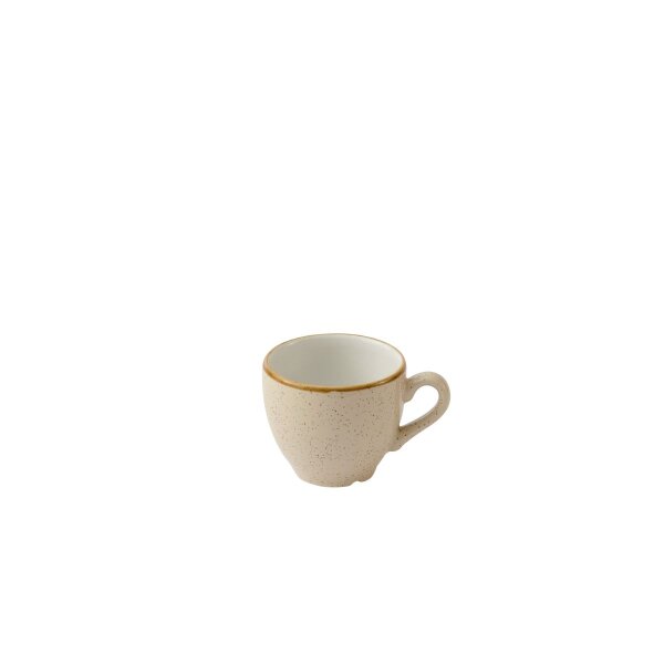 Churchill Stonecast Espresso Tasse 9 cl, Nutmeg Cream