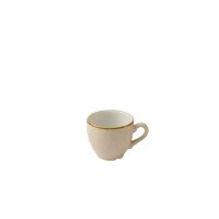 Churchill Stonecast Espresso Tasse 9 cl, Nutmeg Cream