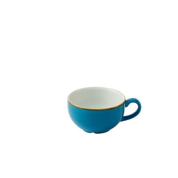 Churchill Stonecast Cappuccino Tasse 22,7 cl, Java Blue