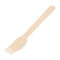 Gabel 16 cm, FSC Holz