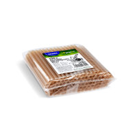 Trinkhalm (Bio-Komposit) natur braun `JUMBO` Ø8mm...