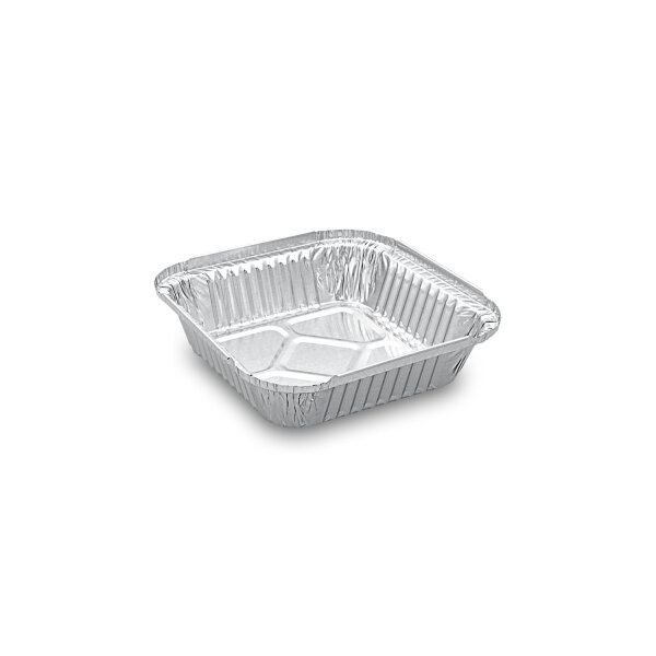 Schale, ALU, eckig, 500 ml, 164 x 164 x 36 mm