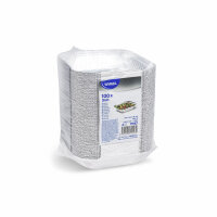 Schale, ALU, eckig, 500 ml, 164 x 164 x 36 mm