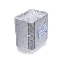 Schale, ALU, eckig, 862 ml, 222 x 158 x 38 mm