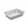 Schale, ALU, eckig, 862 ml, 222 x 158 x 38 mm