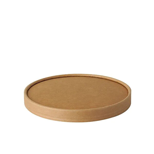 Papierdeckel zu Papier Salat Bowl, 1.300 ml, Ø18,5 cm, 300 Stück