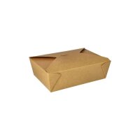 Food-Box, kraft, 2.000 ml, 215 x 160 x 65 mm, 200 Stück