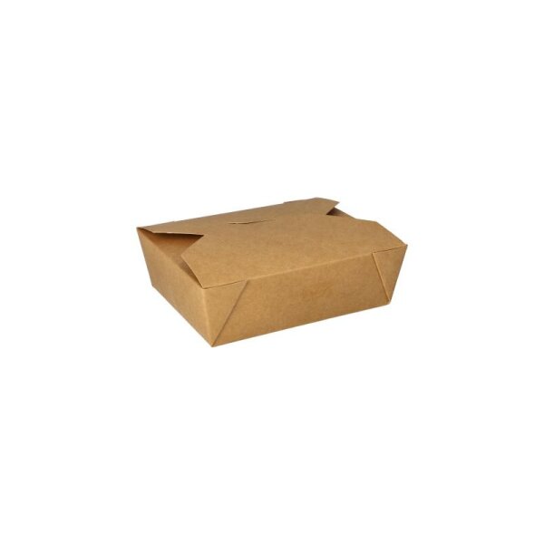 Food-Box, kraft, 1.500 ml, 215 x 160 x 48 mm, 200 Stück