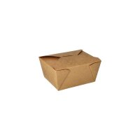 Food-Box, kraft, 800 ml, 130 x 106 x 65 mm, 200 Stück