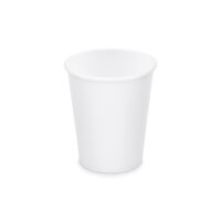 Coffee-To-Go Becher, weiß, 100 ml, Ø62 mm