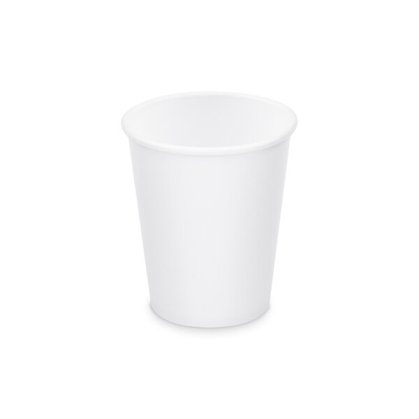 Coffee-To-Go Becher, weiß, 200 ml, Ø80 mm