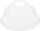 Kuppeldeckel mit Loch zu Crystal Becher rPET, 300ml/400ml/500ml, VE1000