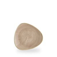Churchill Stonecast Teller Triangle 19,2 cm, Truffle