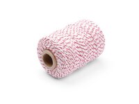 Bratenschnur Baumwolle rot weiß 200 g