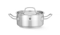 Kochtopf niedrig mit Deckel 1,5 l 160x75 mm EDS Profi Line