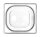 Gastronorm-Behälter 1/6, HENDI, Profi Line, GN 1/6, 3,4L, Transparent, 176x162x(H)200mm