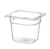 Gastronorm Behälter 1/6 150 mm PC transparent