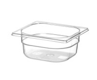 Gastronorm Behälter 1/6 65 mm PC transparent