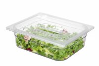 Gastronorm Behälter 1/2 100 mm PC transparent