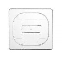 Gastronorm-Deckel 1/6 PC transparent