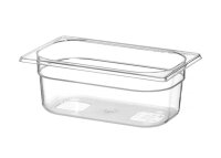 Gastronorm Behälter 1/4 100 mm PC transparent