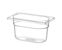 Gastronorm Behälter 1/9 100 mm PC transparent