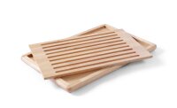 Brot-Schneidbrett mit Gitter abnehmbar 475x322x20 mm