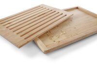 Brot-Schneidbrett mit Gitter abnehmbar 475x322x20 mm