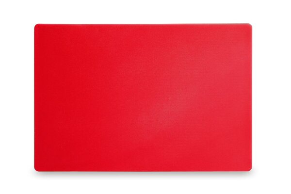 Schneidbrett HACCP rot 450x300x13 mm HDPE500