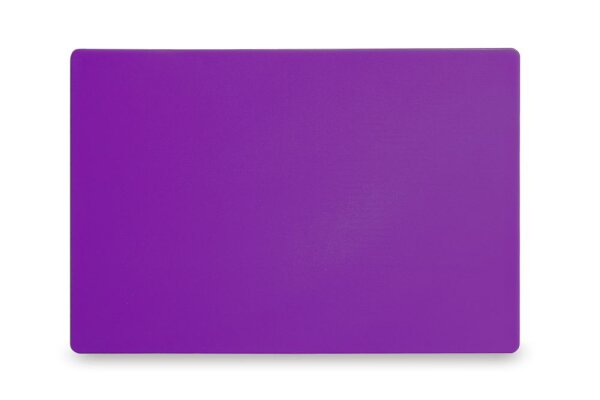 Schneidbrett HACCP violett 450x300x13 mm HDPE500