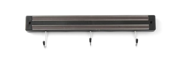Messermagnetleiste mit Haken 3 Haken 340 mm PP