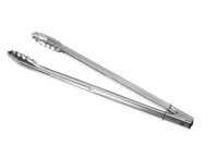Salatzange Edelstahl 400 mm mit Klemmverschluss