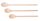 Holzkochlöffel 3-er Set 300-350-400 mm