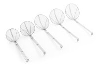 Frittierlöffel Edelstahl 160x470 mm verstärktem...