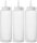 Spenderflasche Transparent 20 cl PE Kappe PP 50x185 mm