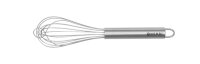 Schneebesen 230 mm 7-drahtig Edelstahl