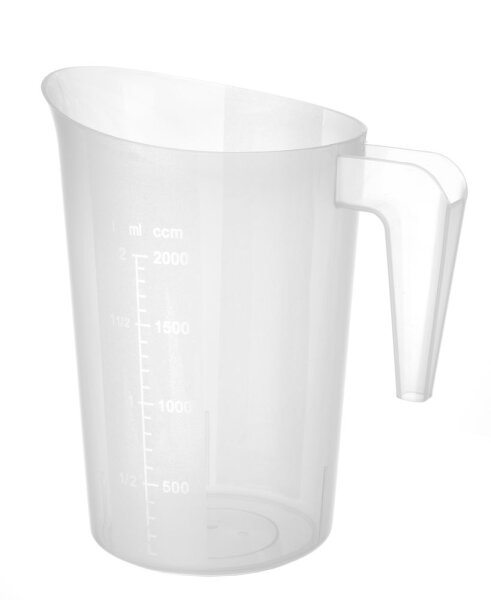 Messbecher stapelbar 2 l 160x205 mm PP