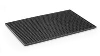 Barmatte 455x305x10 mm schwarz Gummi