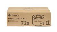 Brennpaste Ethanolbasis Dose 200 g Hendi