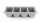 Besteckbehälter grau GN 1/1 100 mm PP